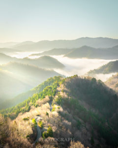 滋賀県の有名雲海スポットである小入峠（おにゅう峠）を紹介します！！絶景スポットはどこ？