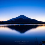 富士山が見られる夕日スポットは山中湖一択!